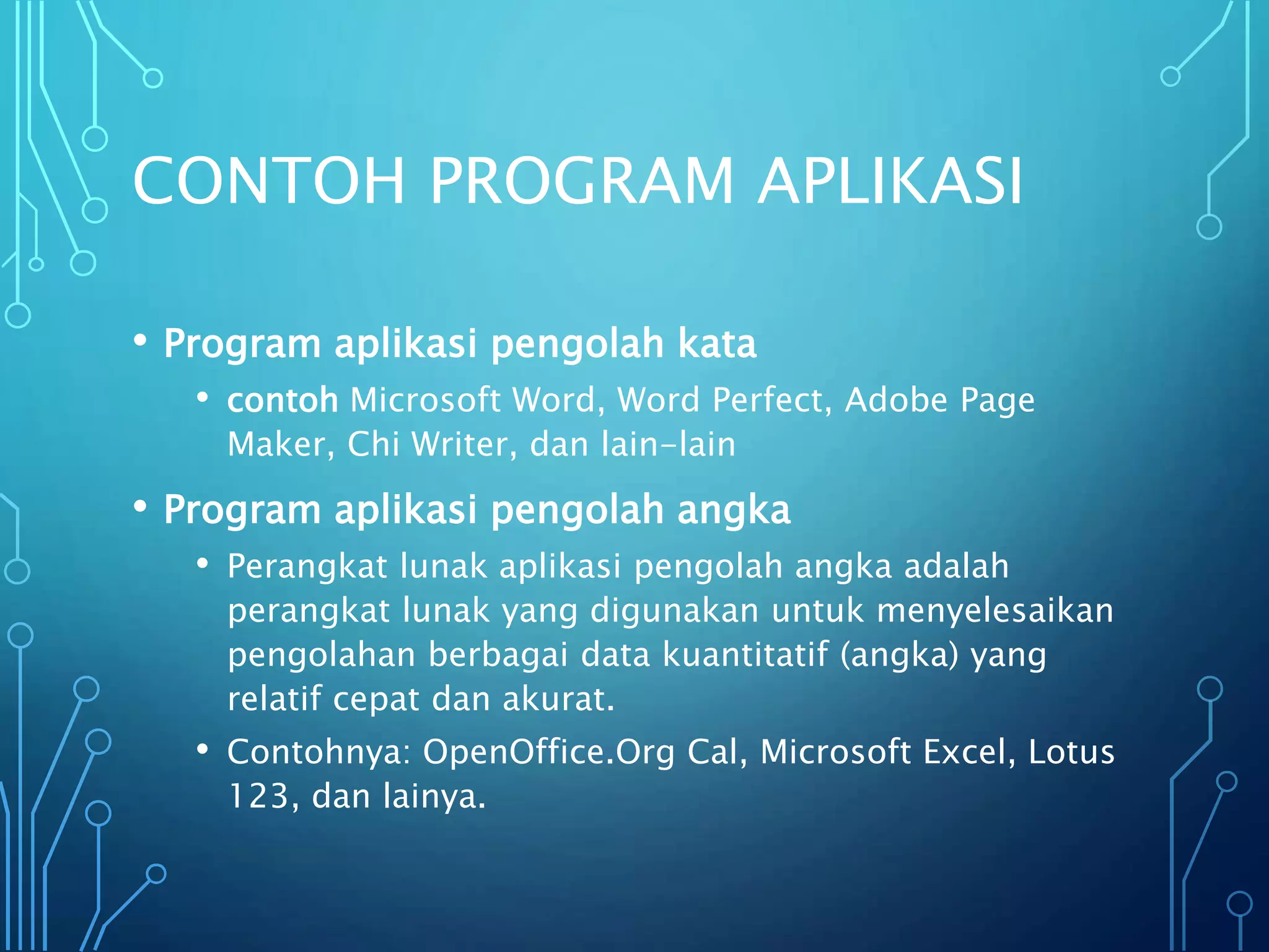 hardware dan software komputer | PPTX