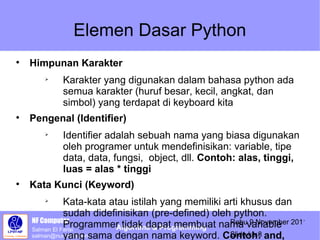 Bab 2-intro-python | PPT