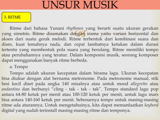 Tabel Ritme BAB. 8 (UNSUR) MUSIK BARAT .pptx