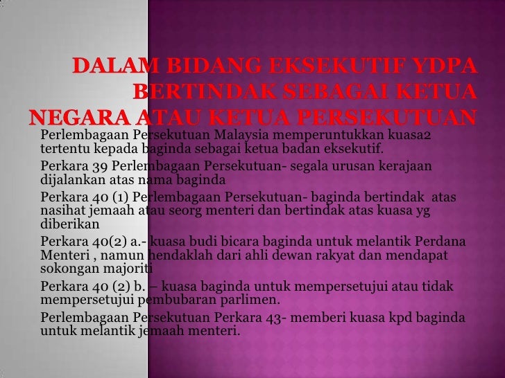 Bab 4 Komponen Utama Sistem Kerajaan