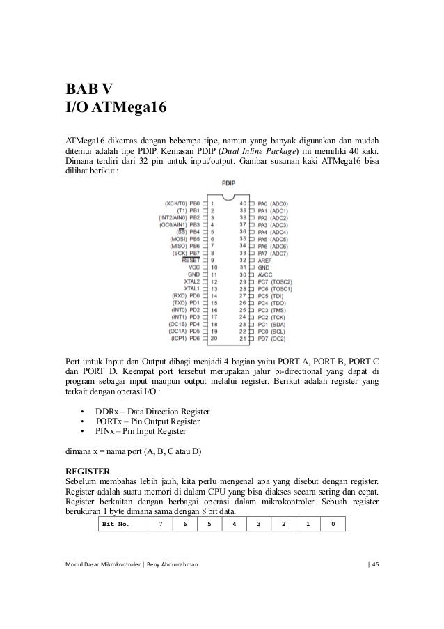 Bab 5 Pengolahan Input Output