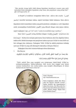 Bab 5-ilmu tafsir tentang tafsir-takwil dan tarjemah