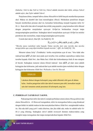 Bab 5-ilmu tafsir tentang tafsir-takwil dan tarjemah
