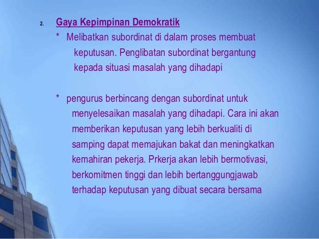 Bab 5 Kepimpinan Motivasi