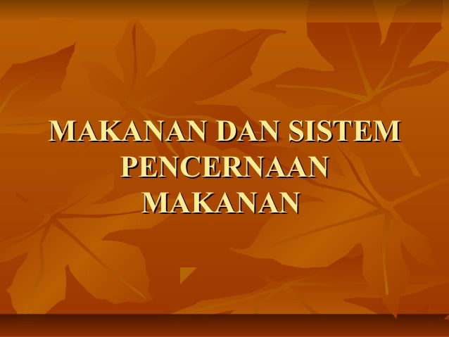Bab 6sistempencernaan