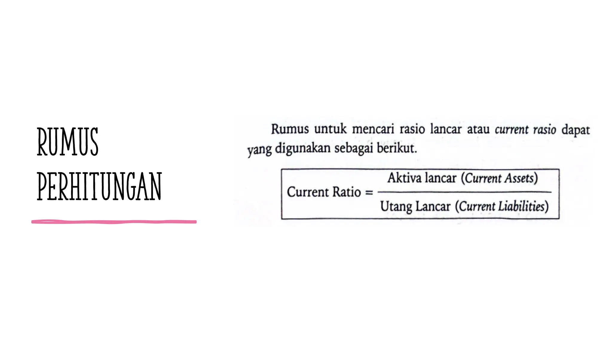 Rumus Rasio Per ANALISIS RASIO KEUANGAN DAN PERBANDINGAN RASIO LAINNYA | PDF