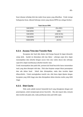 Bab 6 media penyimpanan data | PDF