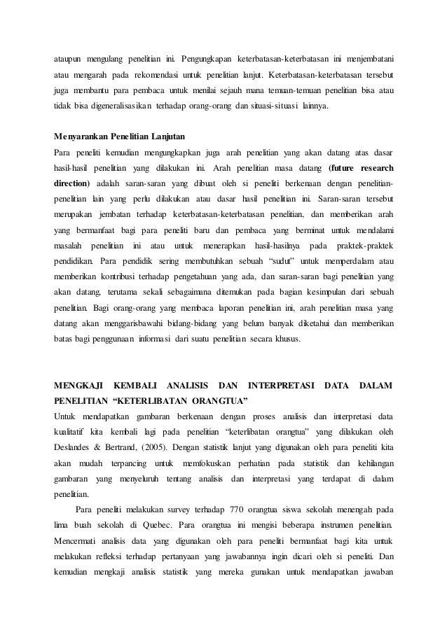 Analisis Dan Interpretasi Data Kuantitatif