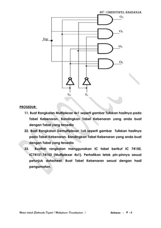 Bab 9-teori-dan-pratikum-multiplexer-dan-demultiplexer | DOC