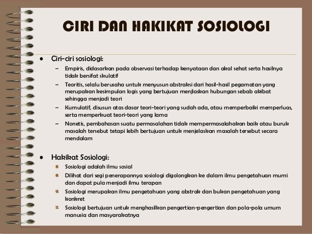 Sosiologi Sebagai Ilmu Pengetahuan<script async src=
