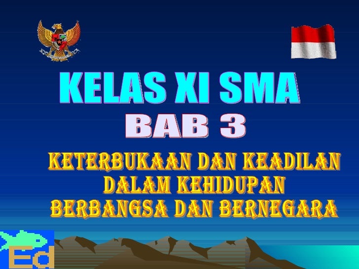 Bab Iii Keterbukaan Keadilan