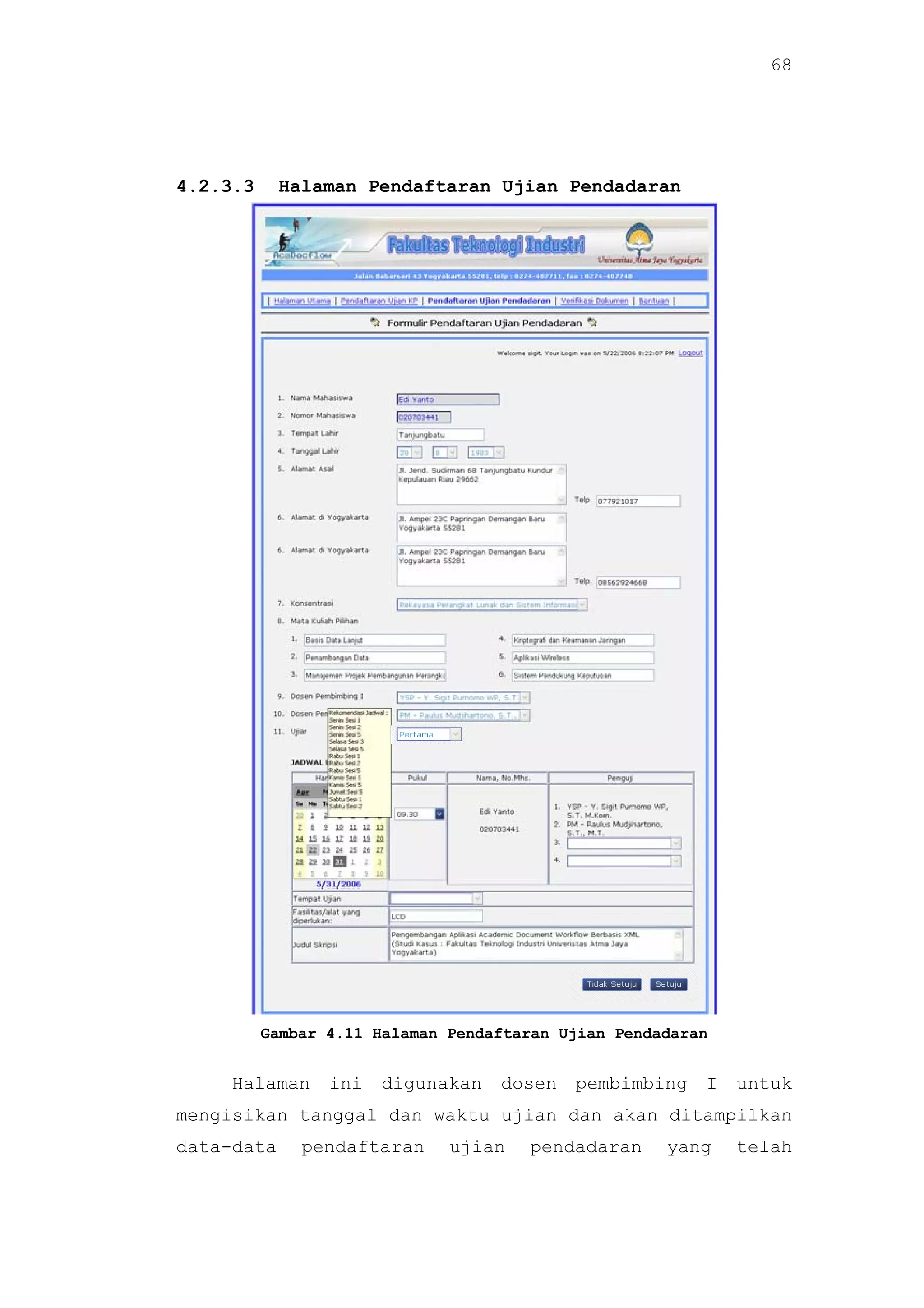 Implementasi AcaDocflow