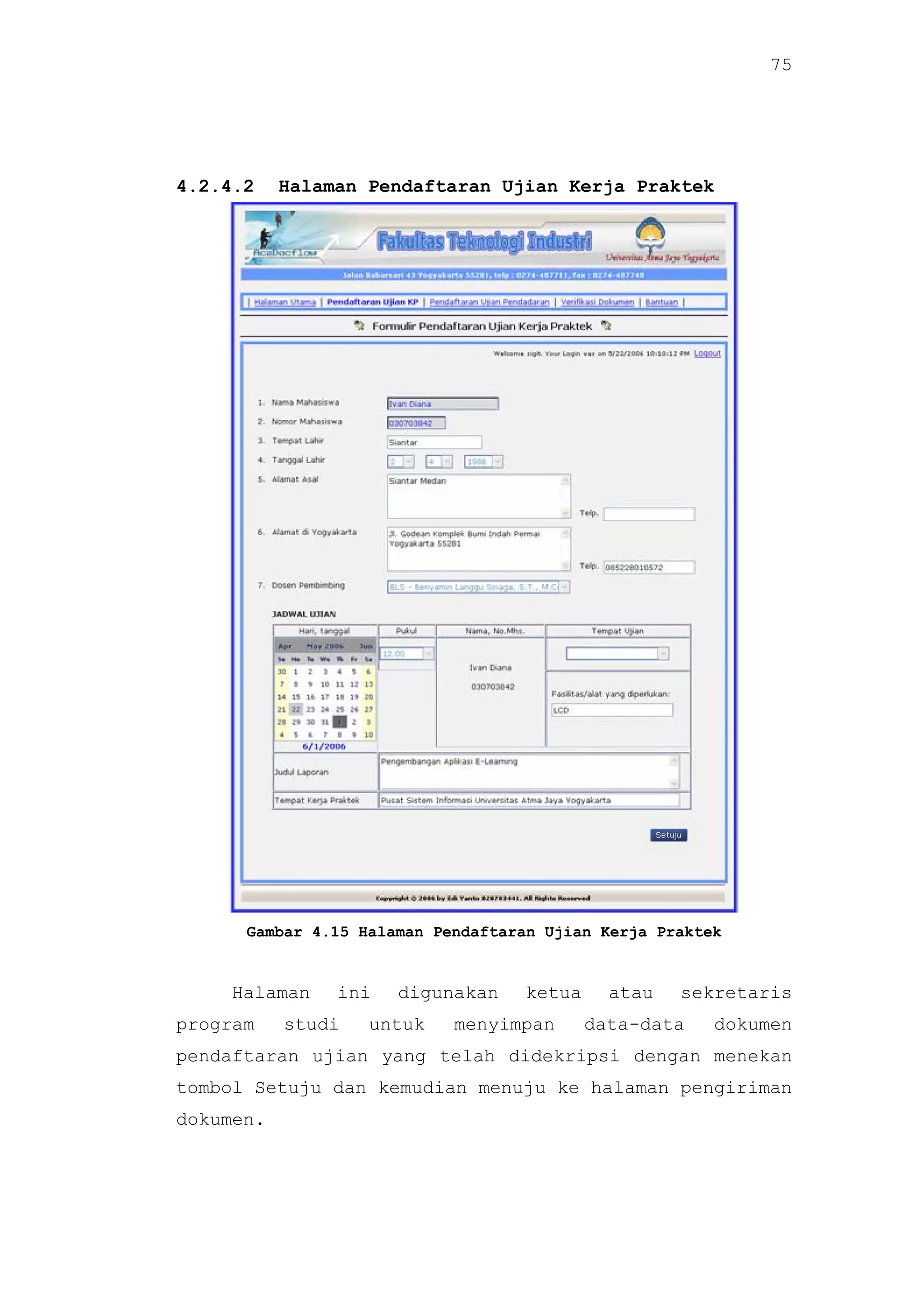 Implementasi AcaDocflow