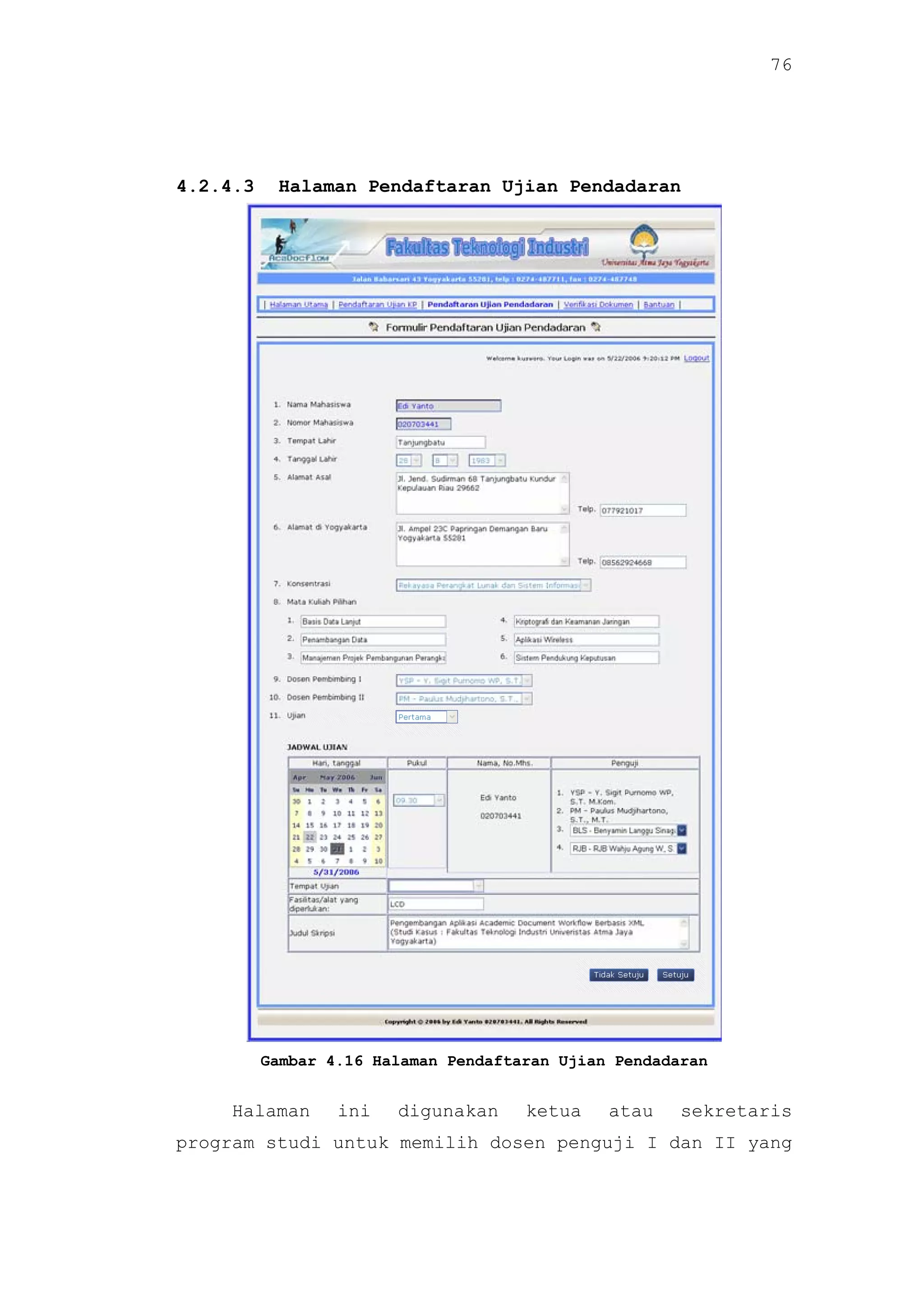 Implementasi AcaDocflow