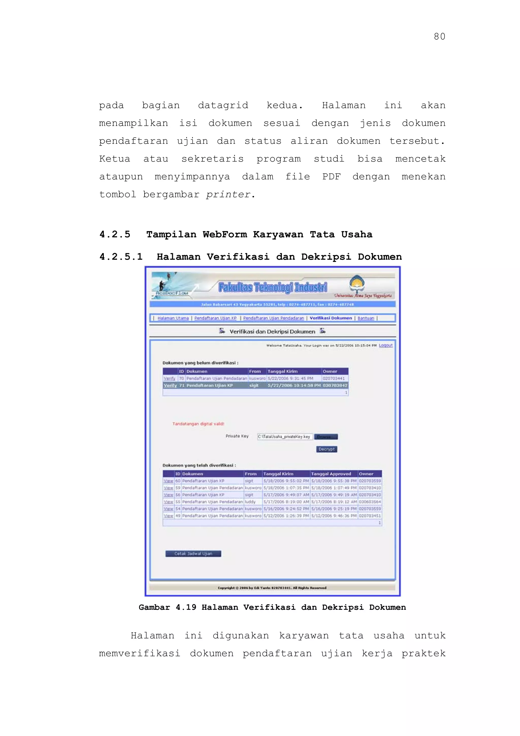 Implementasi AcaDocflow