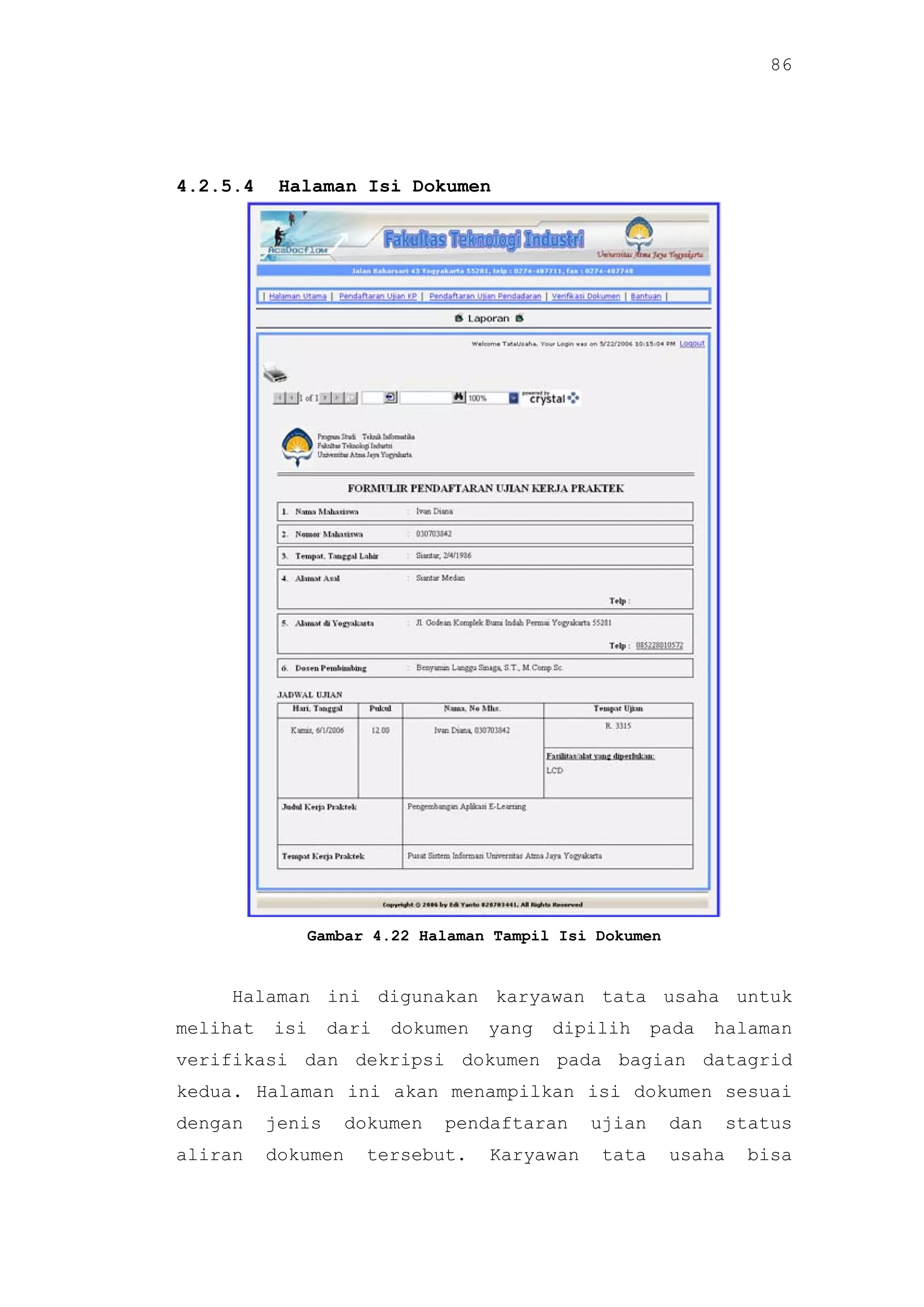 Implementasi AcaDocflow