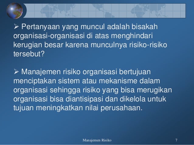 Manajemen Risiko 02 Enterprise Risk Management