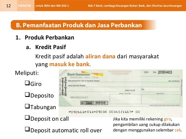 Bab 07 bank, lembaga keuangan bukan bank, dan OJK