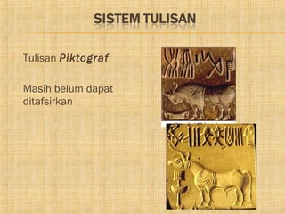    Tulisan Piktograf

   Masih belum dapat
    ditafsirkan
 