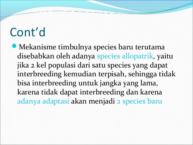 Bab 1. Spesies dalam ekosistem