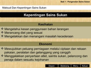 Sains Sukan Tingkatan 4 Bab 1