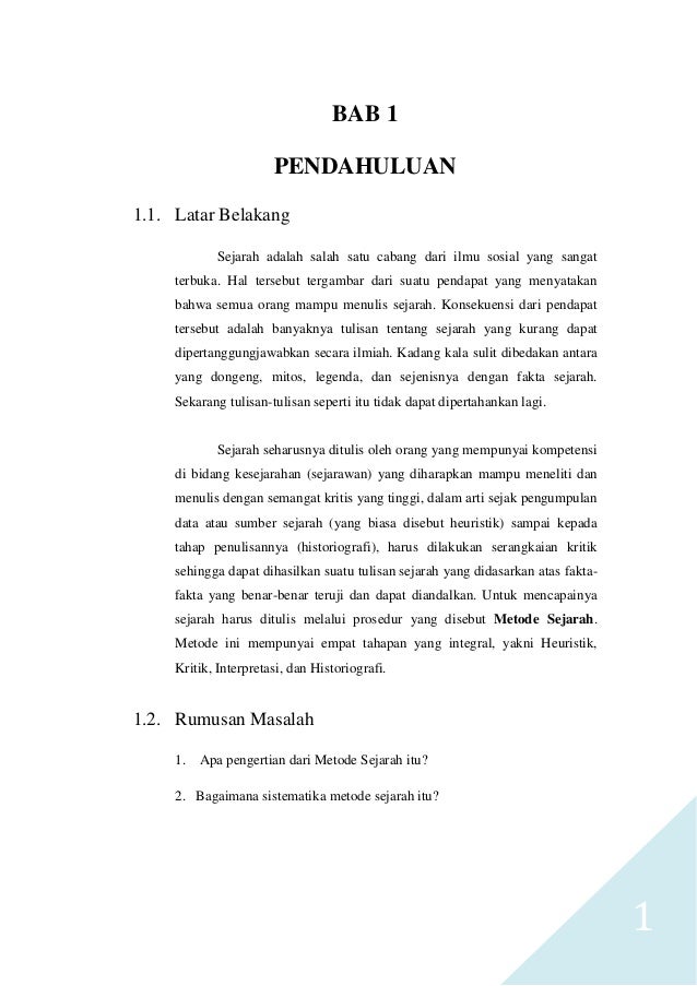 10++ Contoh Laporan Penelitian Ilmu Sejarah