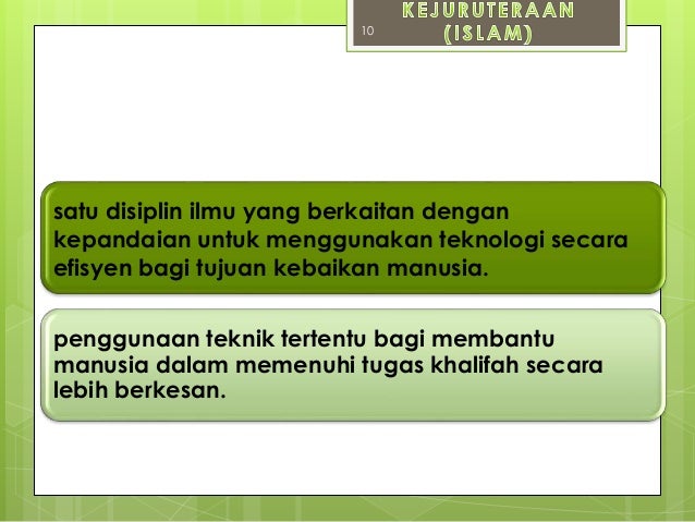 Sains teknologi dan kejuruteraan dalam Islam