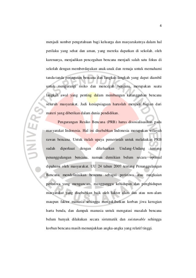 PENDAHULUAN (Contoh Karya Ilmiah)
