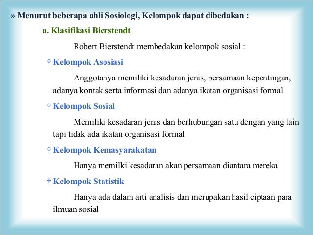 Sosiologi sebagai ilmu pengetahuan