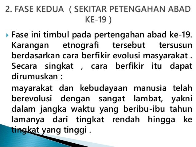 Contoh Evolusi Pada Masyarakat - Wo Ternyata