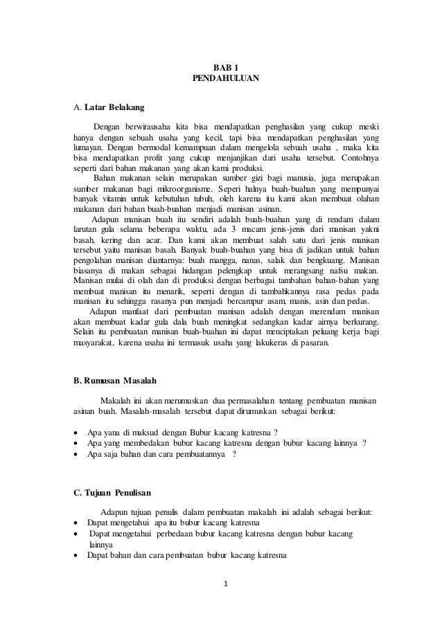 Bubur Kacang