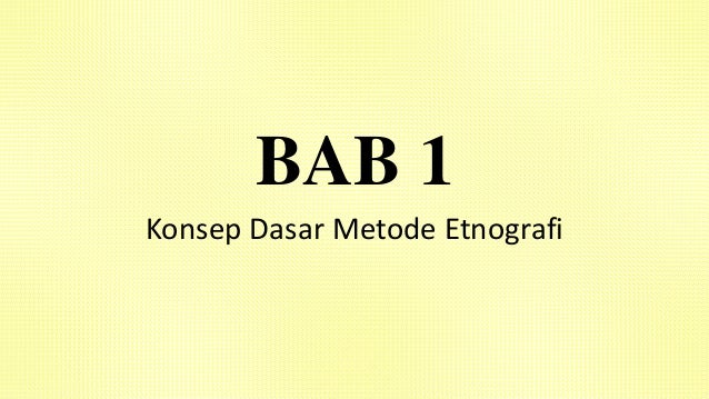 Soal Antropologi Bab Etnografi Semester 1 Jawaban Guru