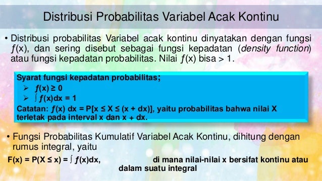 Bab 1. Variabel Acak dan Nilai Harapan