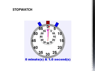 STOPWATCH
 
