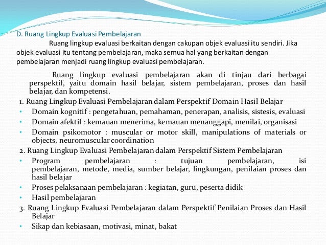 Bab 1 2 Evaluasi Pembelajaran