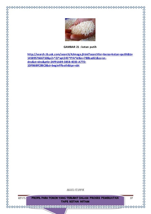 BAB I IV (PEMBUATAN TAPE KETAN HITAM)AZIZ DKK