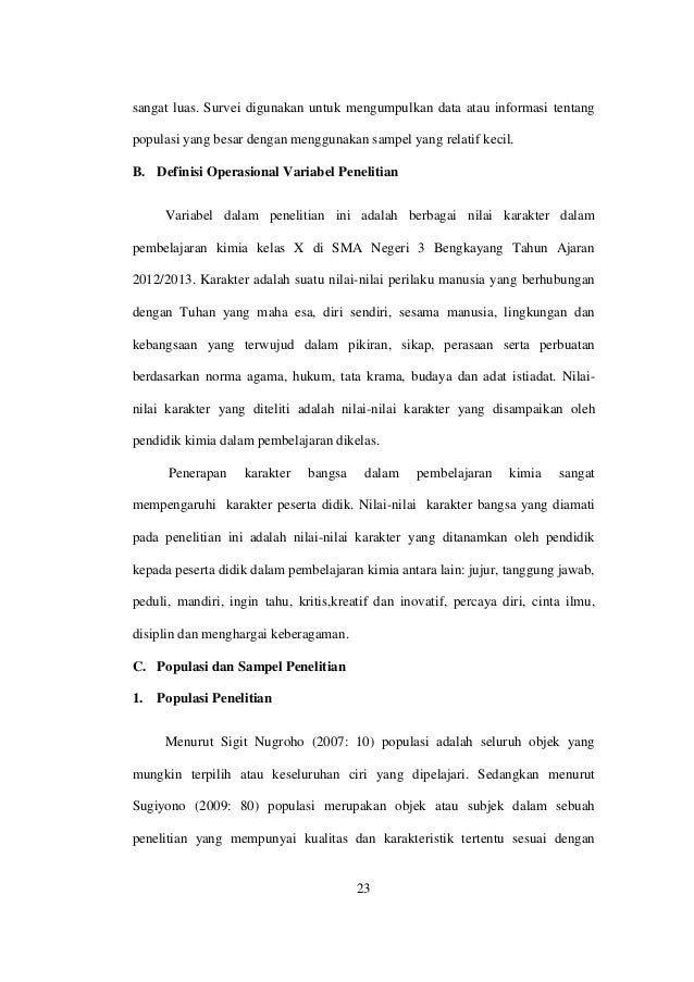 Skripsi Pendidikan Karakter Bangsa