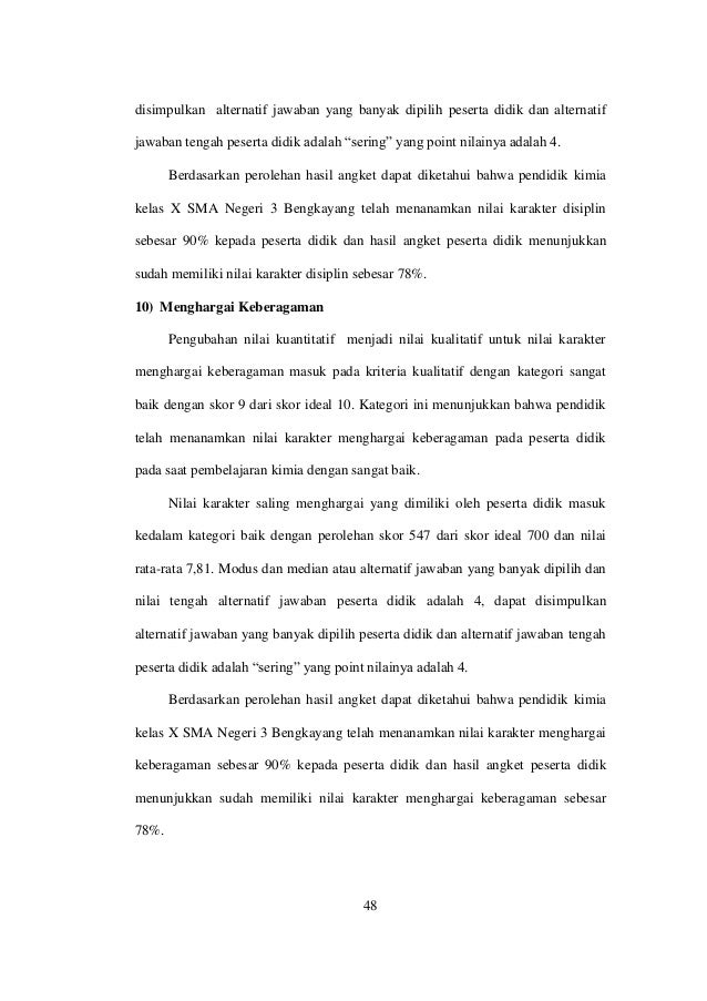 Skripsi Pendidikan Karakter Bangsa
