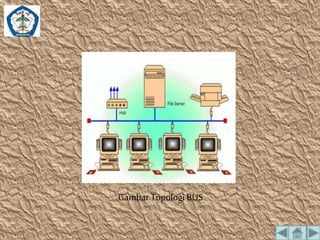 Gambar Topologi BUS 
 
