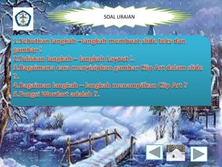 SOAL URAIAN 
 