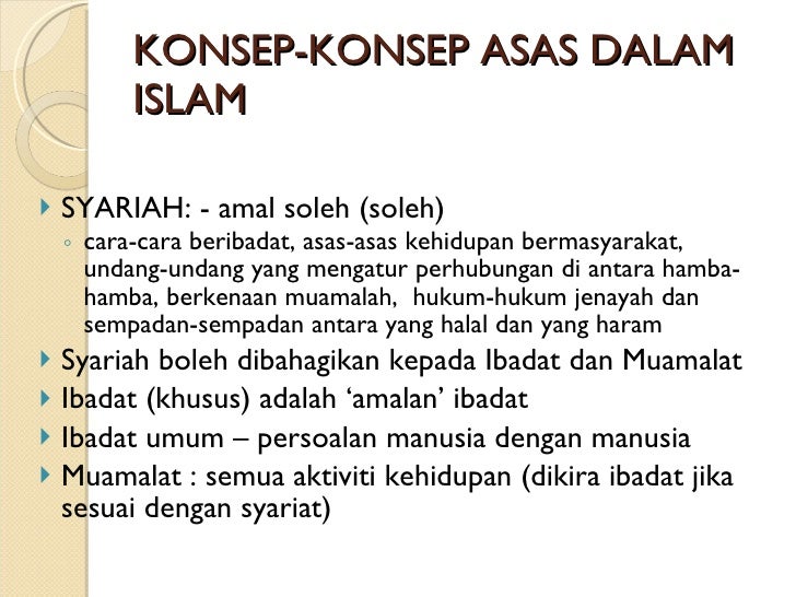 Bab 1 Falsafah Perniagaan Islam
