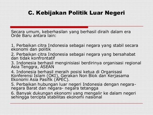 Bab 1 masa orde baru XII IPA Bab 1 masa orde baru XII IPA