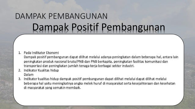 Perubahan Sosial Dan Pembangunan Nasional