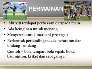 PERMAINAN
•
•
•
•
 