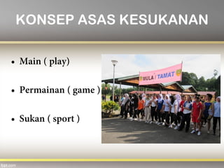 KONSEP ASAS KESUKANAN
 
