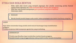 Kepentingan reka bentuk dan teknologi