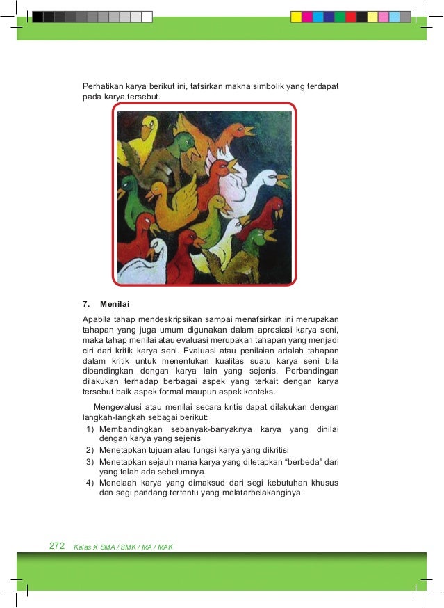 Interpretasi Karya Seni Adalah / 1 Selain memberikan