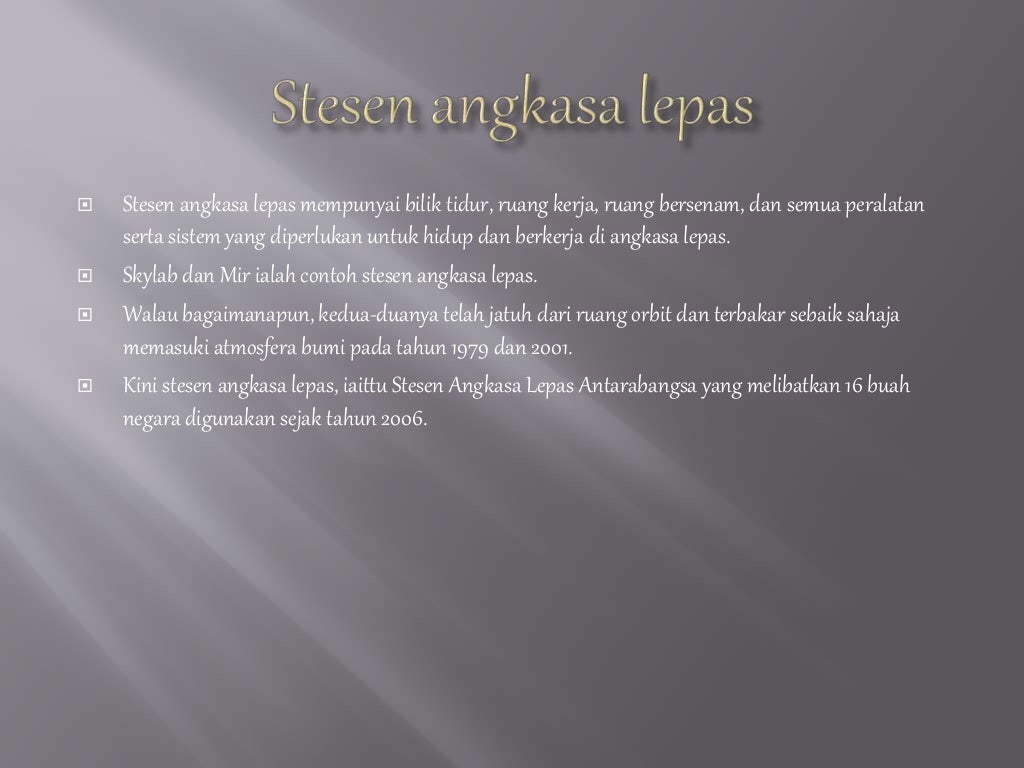 Penerokaan Angkasa Lepas Form 3