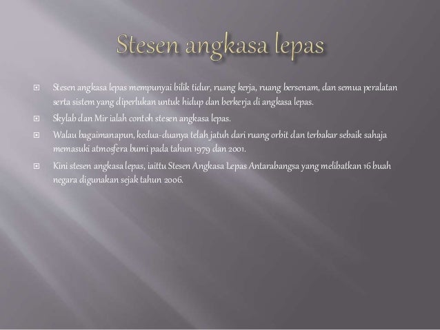 Penerokaan Angkasa Lepas Form 3