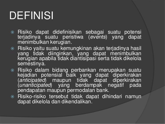 Forex exposure dan manajemen risiko